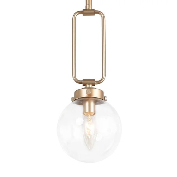 ONE Globe Pendant Light Fixture - Picture 4 of 4